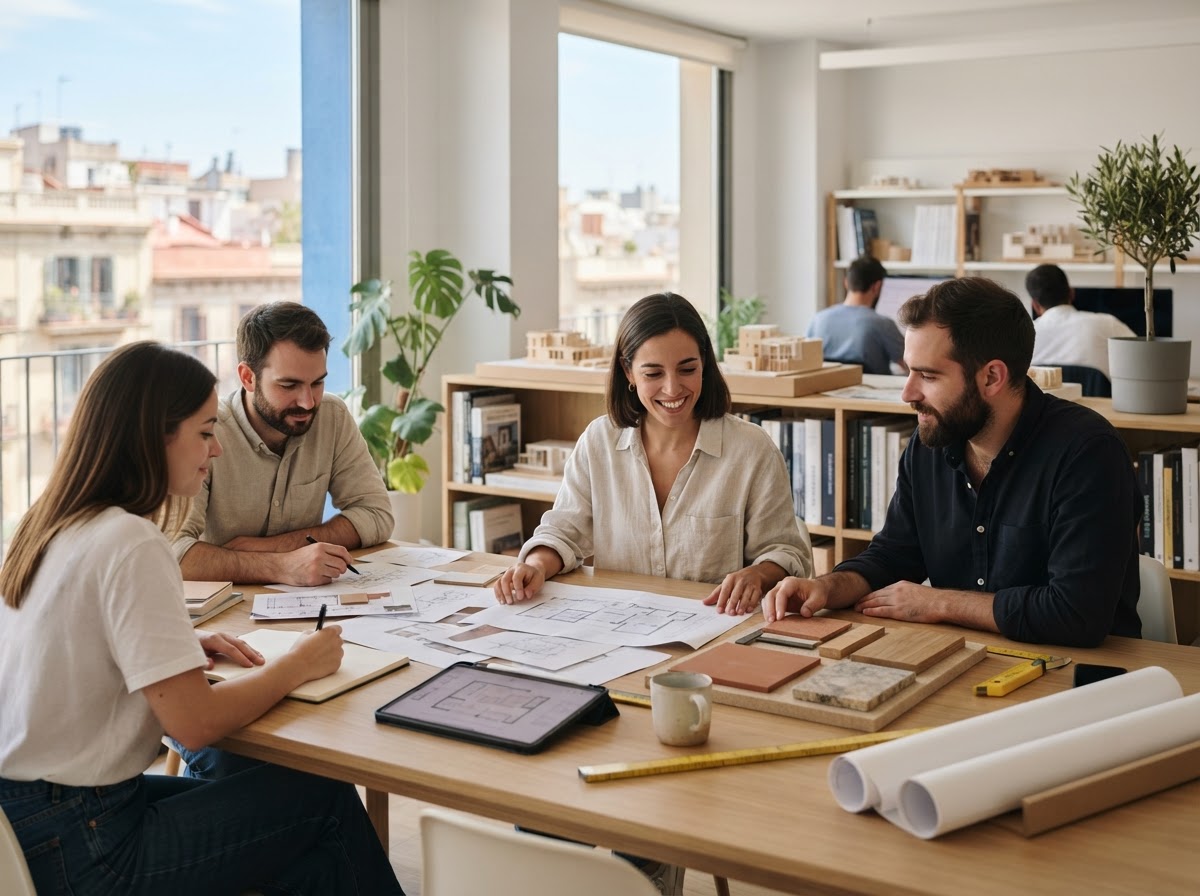 Sol Fondivo, equipo revisando modelos de análisis predictivo en un entorno de trabajo profesional